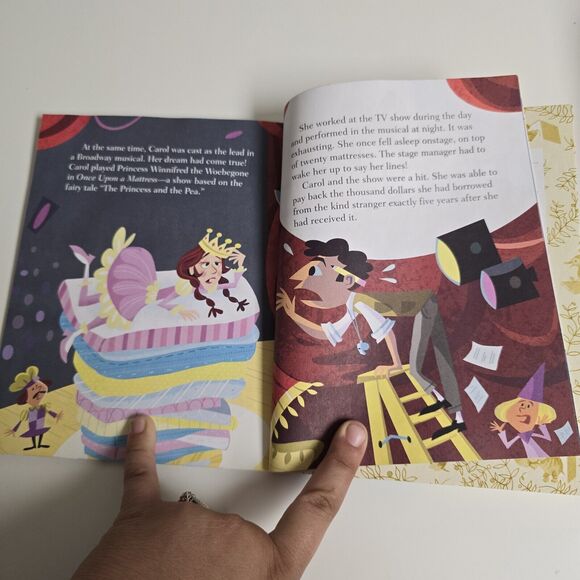 A Little Golden Book Biography Carol Burnett by Andrea Posner-Sanchez - Picture 3 of 3